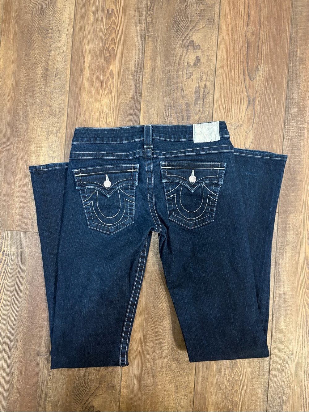 True Religion low rise Dark Blue Bootcut Jeans